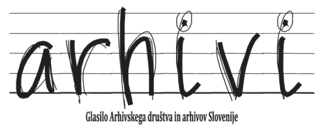 Revija Arhivi - naslovni logo